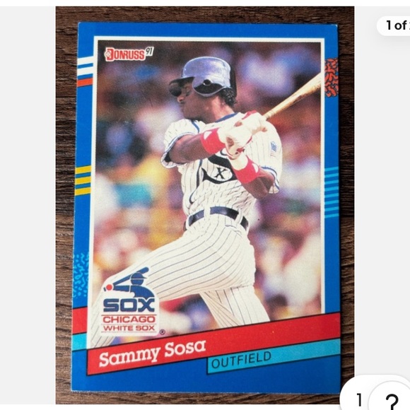 4 Sammy Sosa Baseball Cards - Picture 4 of 4